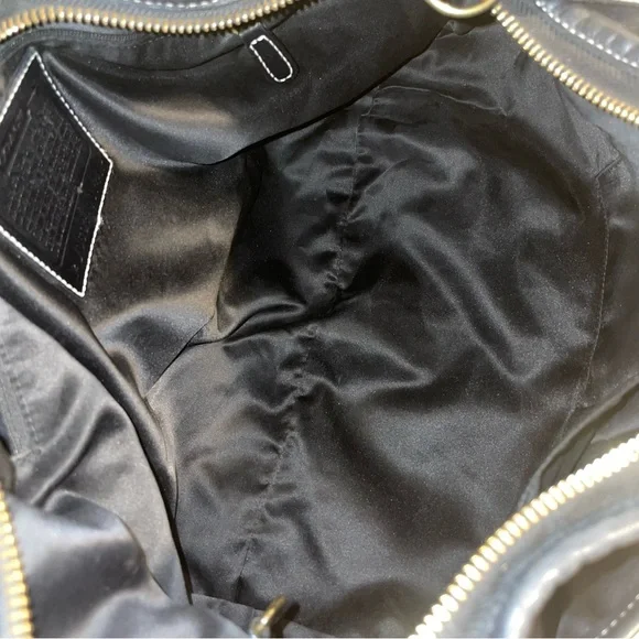 Coach Ergo Legacy Black Leather Shoulder Bag - Picture 8 of 11